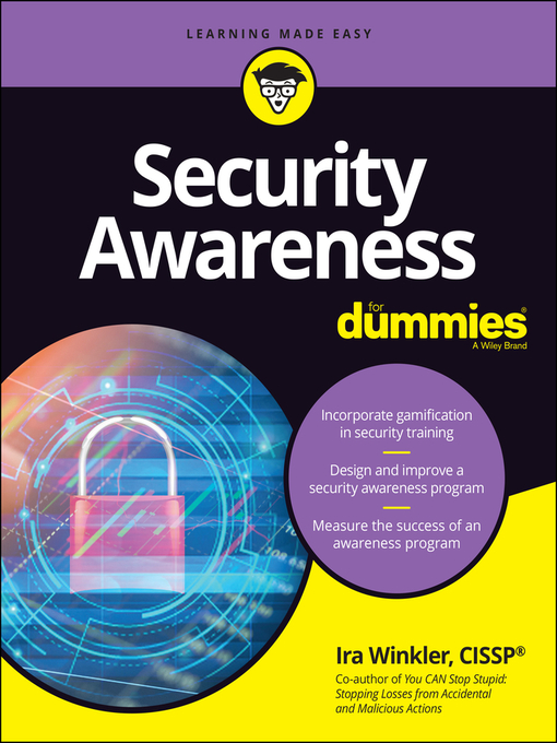 Title details for Security Awareness For Dummies by Ira Winkler - Available